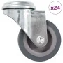 Swivel wheels with pin hole 24 units 50 mm by , Material handling - Ref: Foro24-277844, Price: 63,62 €, Discount: %