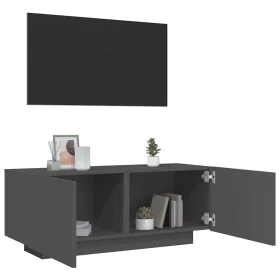 Sperrholz TV-Möbel grau 100x35x40 cm von , TV-Möbel - Ref: Foro24-804438, Preis: 84,64 €, Rabatt: %