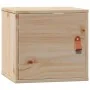 Armarios de pared 2 uds madera maciza de pino 31,5x30x30 cm de , Estantes y estanterías - Ref: Foro24-818356, Precio: 55,85 €...