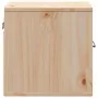 Armarios de pared 2 uds madera maciza de pino 31,5x30x30 cm de , Estantes y estanterías - Ref: Foro24-818356, Precio: 55,85 €...