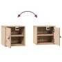 Armarios de pared 2 uds madera maciza de pino 31,5x30x30 cm de , Estantes y estanterías - Ref: Foro24-818356, Precio: 55,85 €...