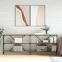 Sonoma Konsolentisch aus Eichenholz 200x30x75 cm von , Seitentische - Ref: Foro24-832859, Preis: 109,29 €, Rabatt: %