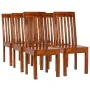 Dining table set 7 units solid acacia wood by , Furniture sets for kitchens and dining rooms - Ref: Foro24-275332, Price: 932...