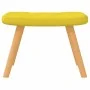 Schaukelstuhl mit Fußstütze senfgelber Stoff von , Schaukelstühle - Ref: Foro24-327629, Preis: 112,93 €, Rabatt: %