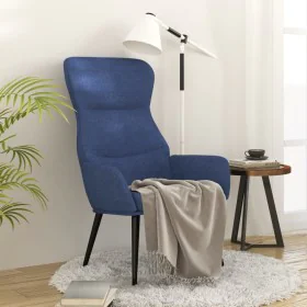 Blue fabric relax armchair by , Armchairs - Ref: Foro24-341075, Price: 98,66 €, Discount: %
