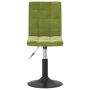 Hellgrüne drehbare Esszimmerstühle aus Samt 2 Stück von , Essstühle - Ref: Foro24-335743, Preis: 117,94 €, Rabatt: %