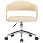 Drehbare Esszimmerstühle 4 Einheiten Kunstleder creme von , Essstühle - Ref: Foro24-3054897, Preis: 540,36 €, Rabatt: %