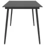 Juego de comedor para jardín 7 piezas negro y marrón de , Conjuntos de jardín - Ref: Foro24-3060092, Precio: 552,85 €, Descue...