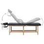 3-zone massage table synthetic leather black by , massage tables - Ref: Foro24-110254, Price: 306,08 €, Discount: %