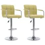 Küchenhocker 2 Einheiten grüner Stoff von , Küchenhocker - Ref: Foro24-283424, Preis: 128,85 €, Rabatt: %