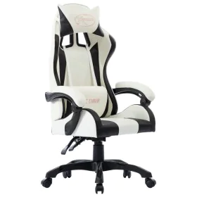 Gaming-Stuhl aus schwarzem Kunstleder von , Bürostühle - Ref: Foro24-287985, Preis: 157,91 €, Rabatt: %