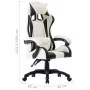 Silla gaming de cuero sintético negro de , Sillas de oficina - Ref: Foro24-287985, Precio: 157,91 €, Descuento: %