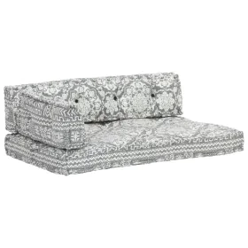 Cojín para sofá de palés patchwork tela gris claro de , Cojines para sillas y sofás - Ref: Foro24-287725, Precio: 162,88 €, D...