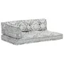 Cushion for pallet sofa patchwork light gray fabric by , Cushions for chairs and sofas - Ref: Foro24-287725, Price: 162,88 €,...