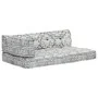 Cushion for pallet sofa patchwork light gray fabric by , Cushions for chairs and sofas - Ref: Foro24-287725, Price: 162,88 €,...
