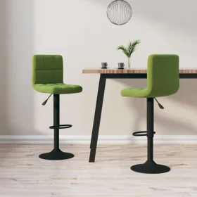 2 Stück hellgrüne Küchenhocker aus Samt von , Küchenhocker - Ref: Foro24-334307, Preis: 123,59 €, Rabatt: %