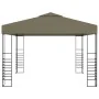 Garden gazebo tent with LED light strip 3x3m taupe 180 g/m² by , Tents and gazebos - Ref: Foro24-3070309, Price: 272,94 €, Di...
