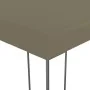 Carpa cenador de jardín con tira de luz LED 3x3m taupé 180 g/m² de , Carpas y cenadores - Ref: Foro24-3070309, Precio: 263,97...