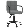 Drehbare Esszimmerstühle 4 Einheiten dunkelgrauer Samt von , Essstühle - Ref: Foro24-3088013, Preis: 248,92 €, Rabatt: %