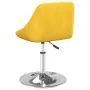 Senfgelbe drehbare Esszimmerstühle aus Samt 6 Stück von , Essstühle - Ref: Foro24-3088776, Preis: 280,83 €, Rabatt: %