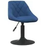 Swivel dining chairs 4 units blue velvet by , dining chairs - Ref: Foro24-3088795, Price: 185,03 €, Discount: %