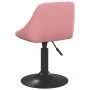 Drehbarer Esszimmerstuhl 6 Stk. rosa Samt von , Essstühle - Ref: Foro24-3088807, Preis: 340,88 €, Rabatt: %
