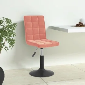 Drehbare Esszimmerstühle 4 Einheiten aus rosa Samt von , Essstühle - Ref: Foro24-3089294, Preis: 198,57 €, Rabatt: %
