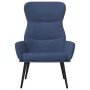 Relax armchair with blue fabric footrest by , Armchairs - Ref: Foro24-3097433, Price: 119,03 €, Discount: %