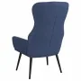 Relax armchair with blue fabric footrest by , Armchairs - Ref: Foro24-3097433, Price: 119,03 €, Discount: %