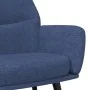 Relax armchair with blue fabric footrest by , Armchairs - Ref: Foro24-3097433, Price: 119,03 €, Discount: %