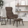 Sillón de relax con reposapiés tela gris taupé de , Sillones - Ref: Foro24-3097438, Precio: 120,64 €, Descuento: %