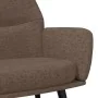 Relax armchair with footrest taupe gray fabric by , Armchairs - Ref: Foro24-3097438, Price: 120,62 €, Discount: %