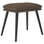 Relax armchair with footrest taupe gray fabric by , Armchairs - Ref: Foro24-3097438, Price: 120,62 €, Discount: %