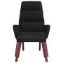 Relax armchair with footrest black fabric by , Armchairs - Ref: Foro24-3097569, Price: 146,70 €, Discount: %