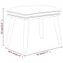 Relaxsessel mit Fußstütze aus schwarzem Stoff von , Sessel - Ref: Foro24-3097569, Preis: 146,70 €, Rabatt: %