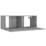 4-teiliges TV-Möbelset Sperrholz Sonoma grau von , TV-Möbel - Ref: Foro24-3114204, Preis: 150,21 €, Rabatt: %