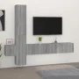 5 pcs TV furniture set plywood Sonoma gray by , TV Furniture - Ref: Foro24-3114252, Price: 166,68 €, Discount: %