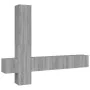 5 pcs TV furniture set plywood Sonoma gray by , TV Furniture - Ref: Foro24-3114252, Price: 166,68 €, Discount: %