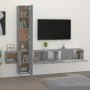 5 pcs TV furniture set plywood Sonoma gray by , TV Furniture - Ref: Foro24-3114252, Price: 166,68 €, Discount: %