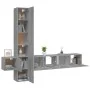 5 pcs TV furniture set plywood Sonoma gray by , TV Furniture - Ref: Foro24-3114252, Price: 166,68 €, Discount: %