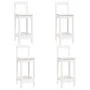 Set de bar 5 piezas madera maciza de pino blanco de , muebles para cocinas y comedores - Ref: Foro24-3124743, Precio: 279,04 ...