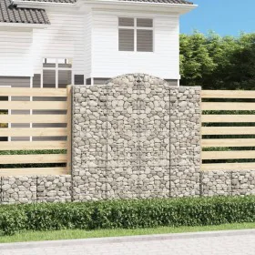 Cestas de gaviones 20 uds forma de arco hierro 200x50x200/220cm de , Maceteros y jardineras - Ref: Foro24-3146440, Precio: 2,...