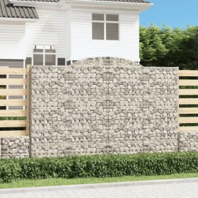 Gabionenkörbe 13 Stück Bogenform Eisen 300x50x200/220cm von , Töpfe und Pflanzgefäße - Ref: Foro24-3146802, Preis: 2,00 €, Ra...