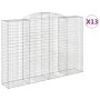 Cestas de gaviones 13 uds forma de arco hierro 300x50x200/220cm de , Maceteros y jardineras - Ref: Foro24-3146802, Precio: 2,...