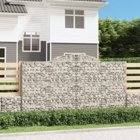 Cestas gaviones 30 uds forma de arco hierro 300x50x160/180 cm de , Maceteros y jardineras - Ref: Foro24-3146771, Precio: 4,00...