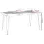 7-teiliges Garten-Esszimmerset aus massivem Akazienholz und Metall von , Gartensets - Ref: Foro24-3155417, Preis: 666,40 €, R...