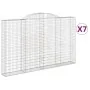 Cestas de gaviones 7 uds forma de arco hierro 300x30x180/200 cm de , Maceteros y jardineras - Ref: Foro24-3146598, Precio: 1,...