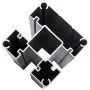 Panel de valla WPC negro 95x186 cm de vidaXL, Paneles de vallas - Ref: Foro24-148979, Precio: 156,17 €, Descuento: %