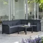 Keter Rosalie graphite garden table by , Garden tables - Ref: Foro24-441304, Price: 42,62 €, Discount: %