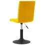 Sillas de comedor giratorias 2 uds terciopelo amarillo mostaza de , Sillas de comedor - Ref: Foro24-335748, Precio: 123,54 €,...